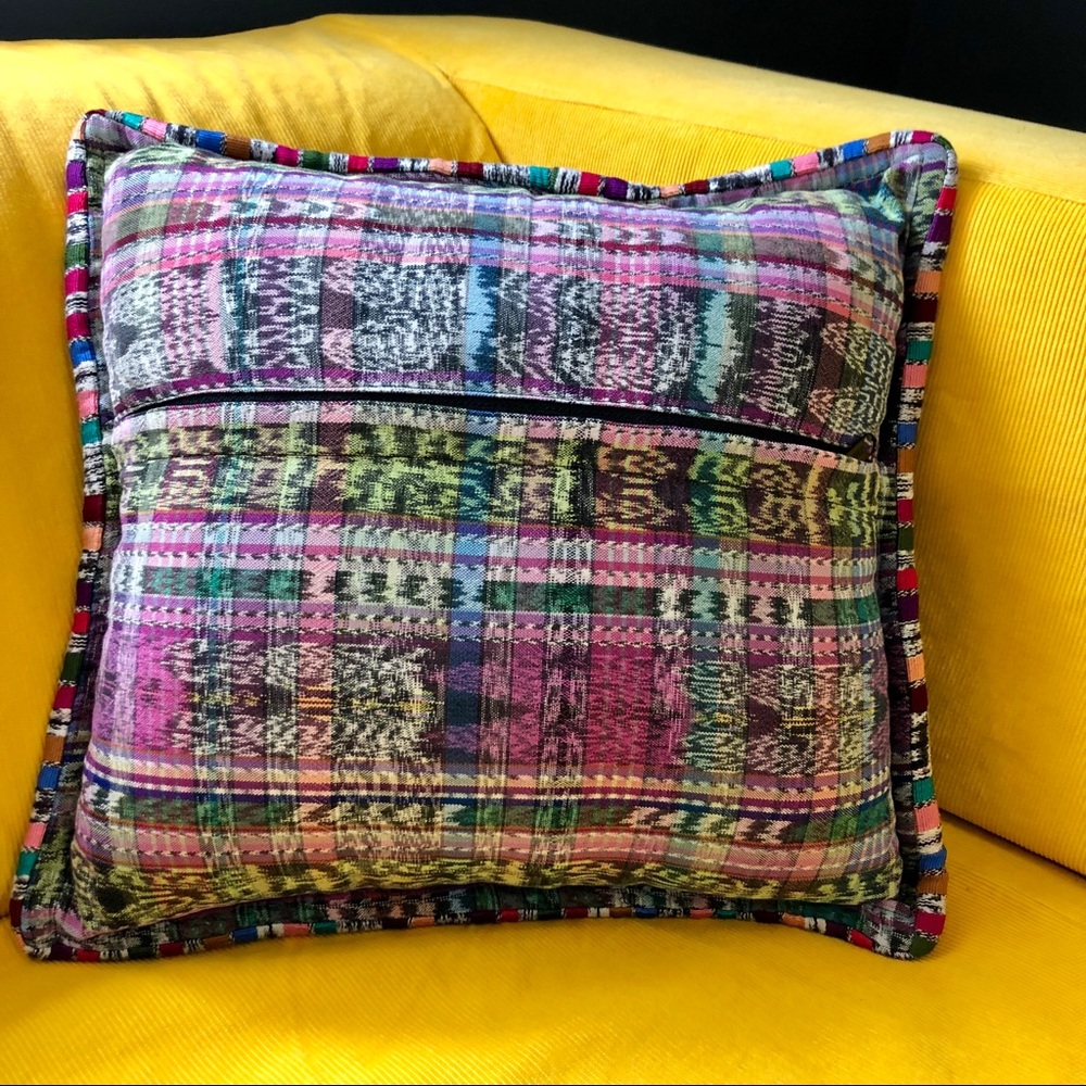 Hand Woven Pillow Cover From Guatemala 🇬🇹💗 - Picture 5 of 5